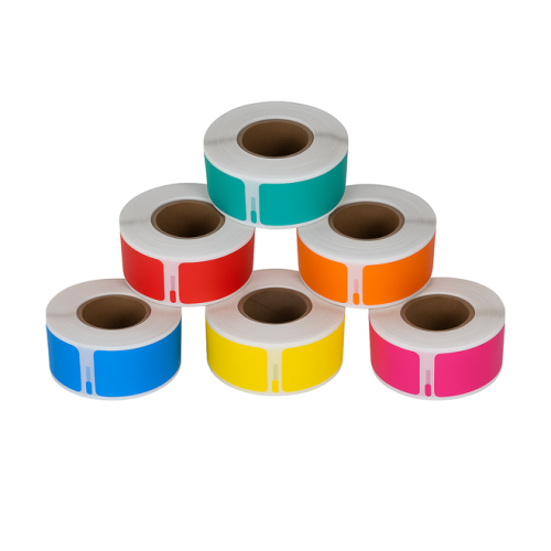 Dymo 11352 ühilduvad sildid vikerkaare karp, 25 x 54mm, 500 silti