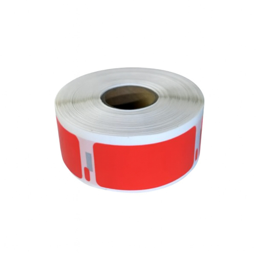 Dymo 11352 ühilduvad sildid punane, 25 x 54mm, 500 silti