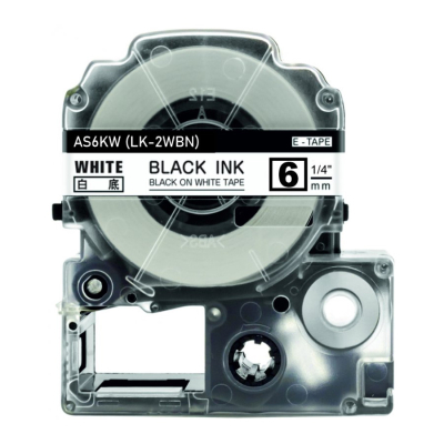 Epson LK-2WBN ühilduv letter lint