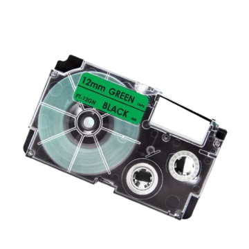 Casio XR-12GN ühilduv letter lint