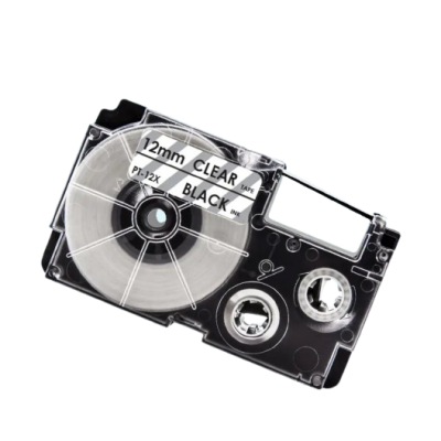 Casio XR-12X ühilduv letter lint