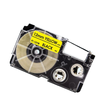 Casio XR-12YW ühilduv letter lint