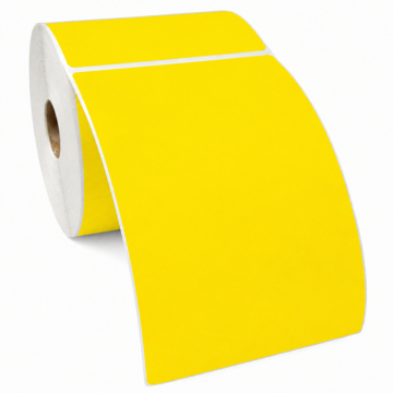 Zebra 102 x 210 ühilduvad sildid kollane